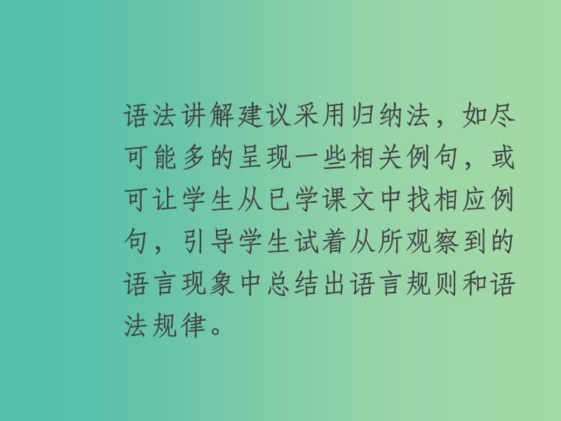 高中英语 Unit3 A Healthy Life P3 Grammar课件 新人教版选修6.ppt_第3页