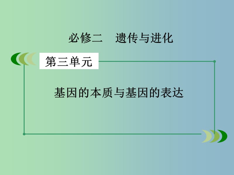 高三生物一轮复习 第3单元 第2讲 DNA分子的结构、复制与基因是有遗传效应的DNA片段课件.ppt_第2页