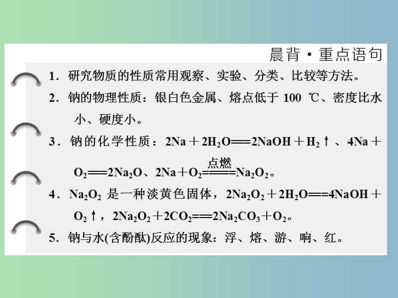 高中化学第1章认识化学科学第2节研究物质性质的方法和程序第1课时研究物质性质的基本方法课件鲁科版.ppt_第2页