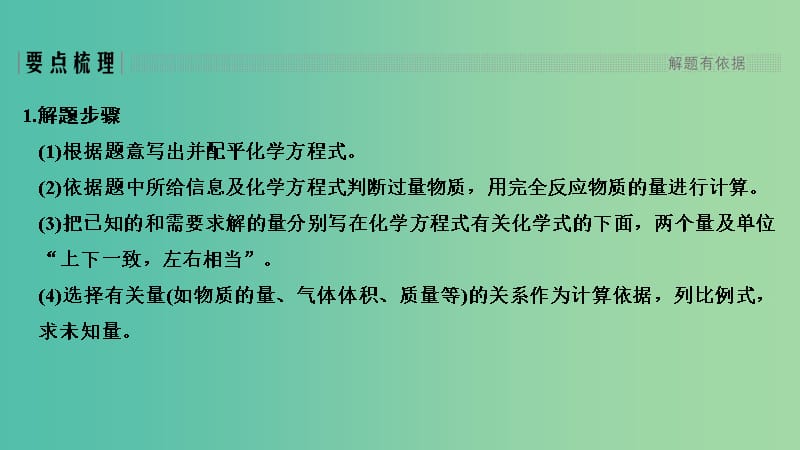 高考化学总复习第1章化学计量在实验中的应用学案一解答Ⅱ卷中化学计算题的常用方法配套课件新人教版.ppt_第3页