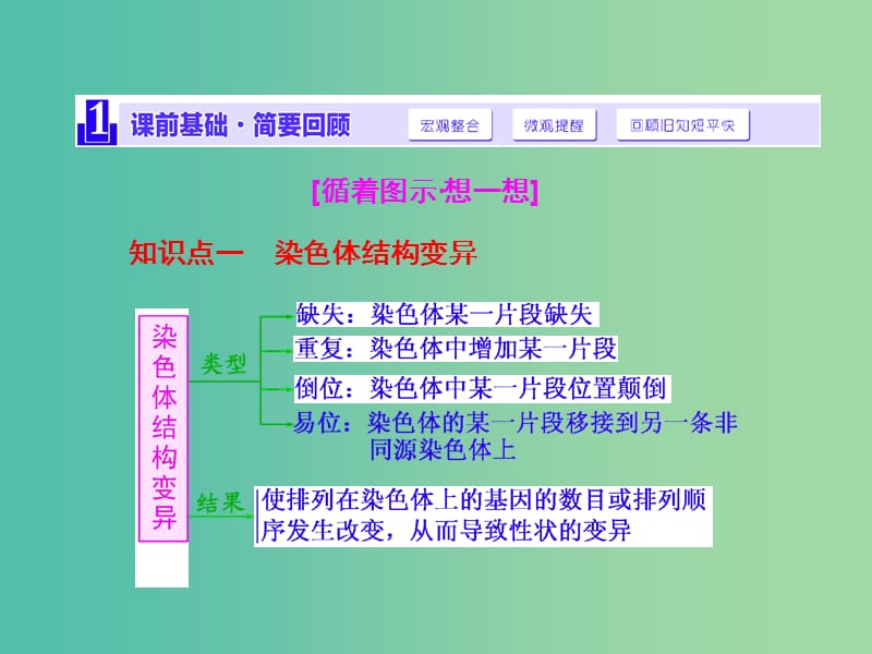 高考生物一轮复习 第三单元 第2讲 染色体变异课件 新人教版必修2.ppt_第2页