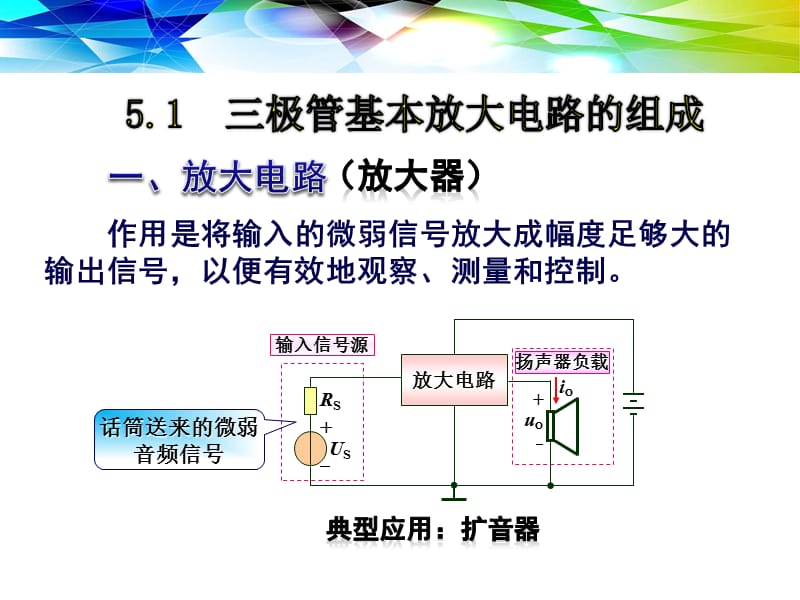 三极管放大电路的组成.ppt_第1页