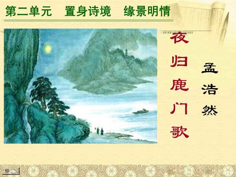 《夜归鹿门歌》优秀课件.ppt_第1页