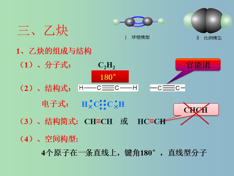 高中化学 第三章 第二节 来自石油和煤的两种基本化工原料 乙炔与炔烃课件 新人教版必修2.ppt_第3页