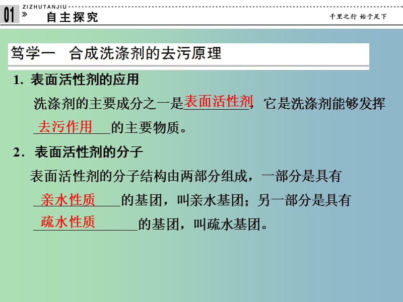 高中化学专题三让有机反应为人类造福3.2合成洗涤剂的生产课件苏教版.ppt_第3页