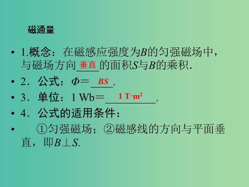 高考物理专题复习 1电磁感应现象 楞次定律课件 新人教版.ppt_第3页