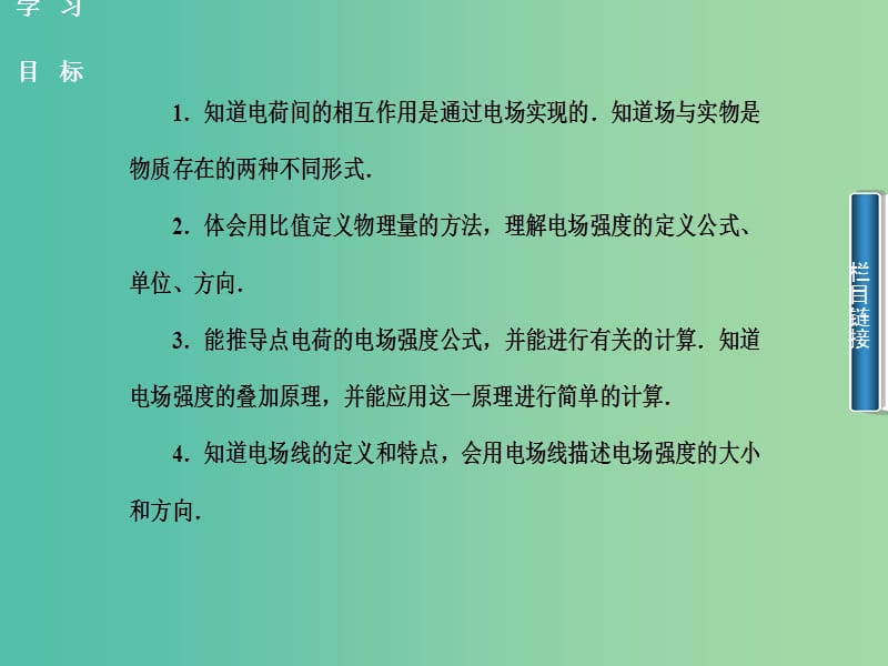 高中物理 第1章 第3节 电场强度课件 新人教版选修3-1.ppt_第2页