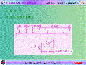 高考物理一輪復(fù)習(xí) 第十二章 波與相對論 實(shí)驗(yàn)十五 用雙縫干涉測光的波長課件 新人教版選修3-4.ppt