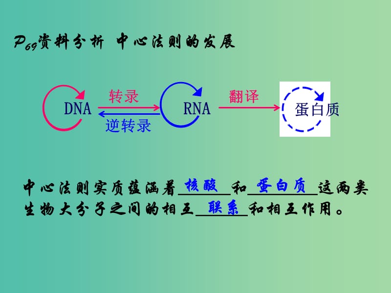 高中生物《4.2 基因对性状的控制》课件 新人教版必修2 .ppt_第3页