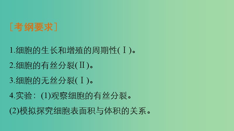 高考生物 细胞的增殖课件 新人教版必修1.ppt_第3页