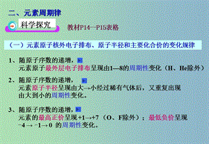 高中化學(xué) 第1章 第2節(jié) 元素周期律2課件 新人教版必修2.ppt