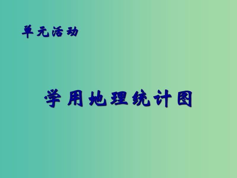 高中地理 1.4学用地理统计图课件 鲁教版必修2.ppt_第1页