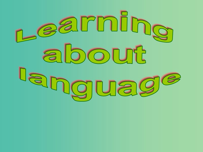 高中英语 Unit2 Learning about language课件 新人教版必修3.ppt_第2页
