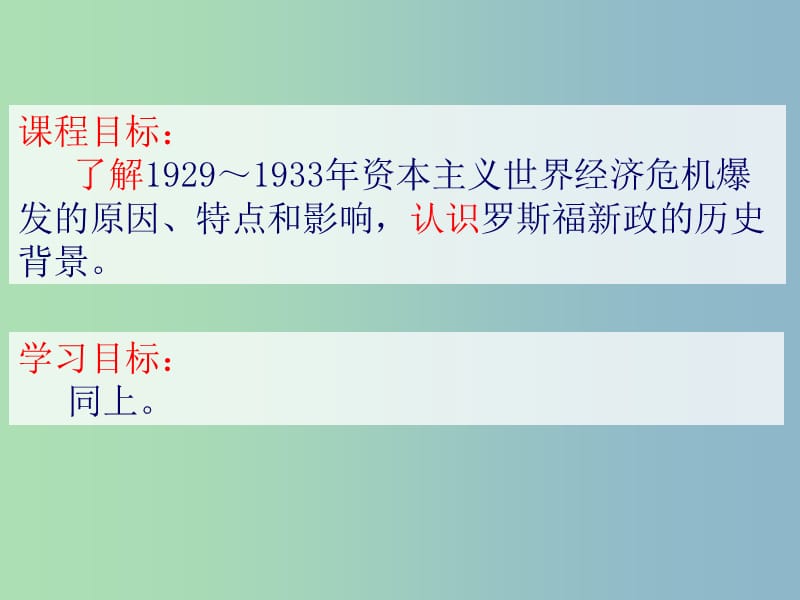 高中历史 6.1“自由放任”的美国课件 人民版必修2.ppt_第3页