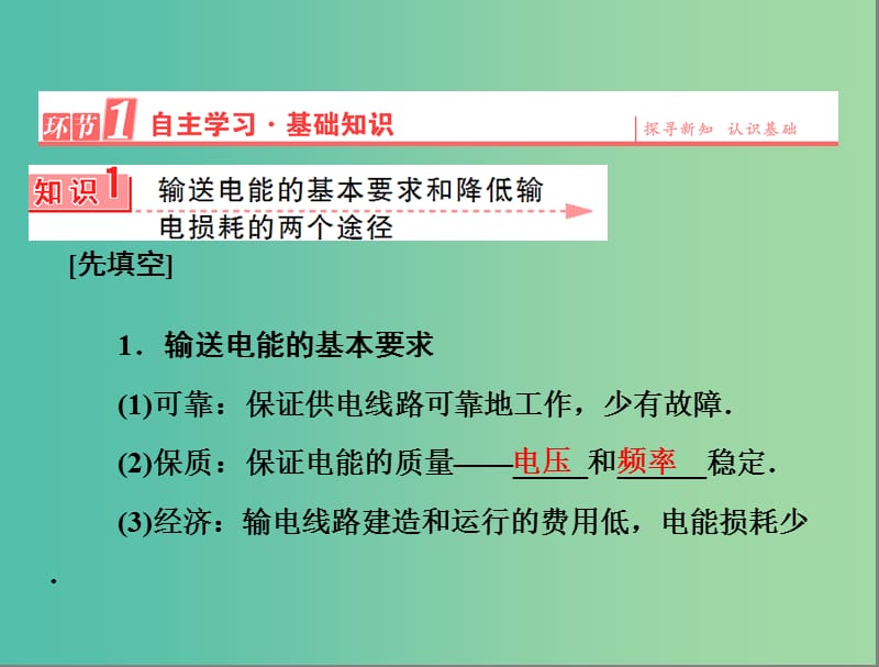 高中物理 第五章 交变电流 5 电能的输送课件 新人教版选修3-2.ppt_第2页