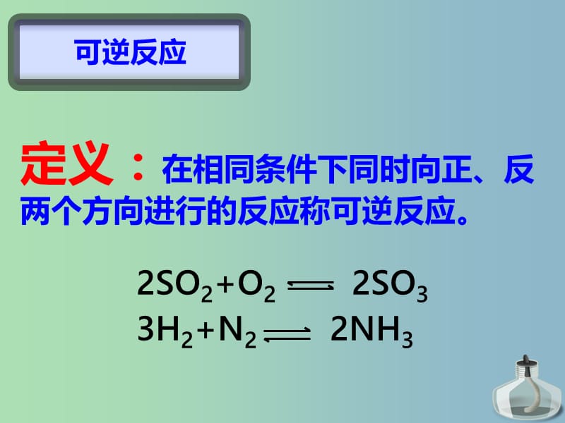 高中化学 2.2《化学反应的限度》1同课异构课件 鲁科版选修4.ppt_第3页