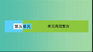 高中歷史第五單元從科學(xué)社會主義理論到社會主義制度的確立單元高效整合課件新人教版.ppt