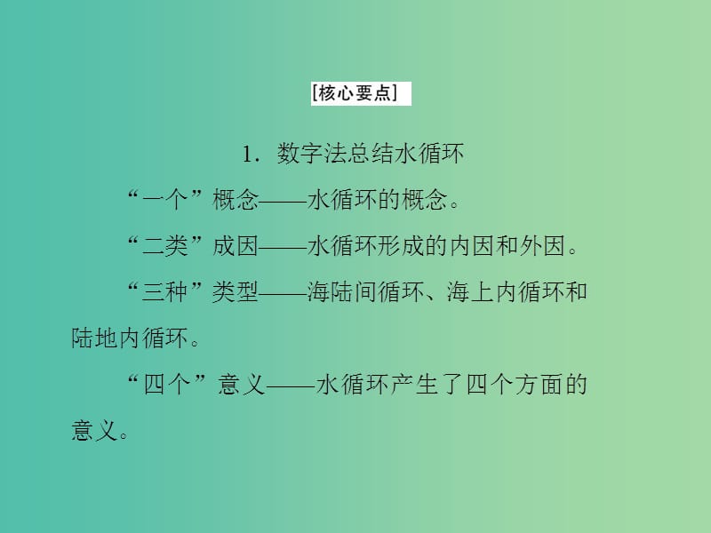 高中地理第二章自然地理环境中的物质运动和能量交换第2节水的运动课件中图版.ppt_第2页