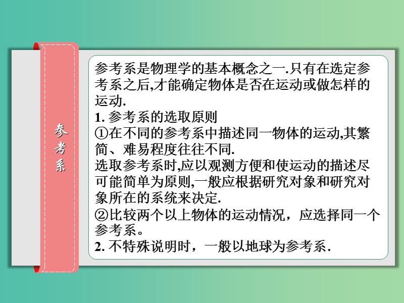 高考物理大一轮复习 1.8思想方法 巧选参考系课件 沪科版.ppt_第3页