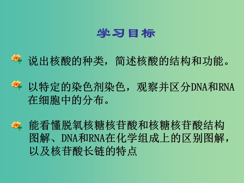 高中生物 2.3 遗传信息的携带者-核酸课件 新人教版必修1.ppt_第2页