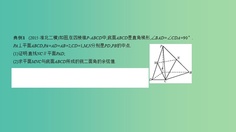 高考数学一轮复习 第七章 立体几何 热点专题突破四 立体几何的综合问题课件 理.ppt_第3页