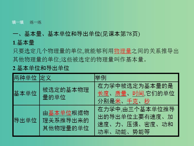 高中物理 第4章 牛顿运动定律 4 力学单位制课件 新人教版必修1.ppt_第3页