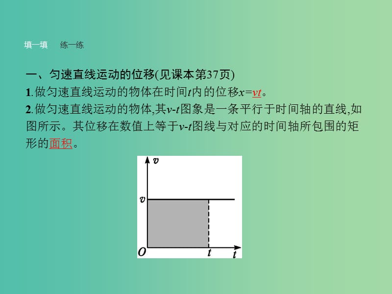 高中物理 第2章 匀变速直线运动的研究 3 匀变速直线运动的位移与时间的关系课件 新人教版必修1.ppt_第3页