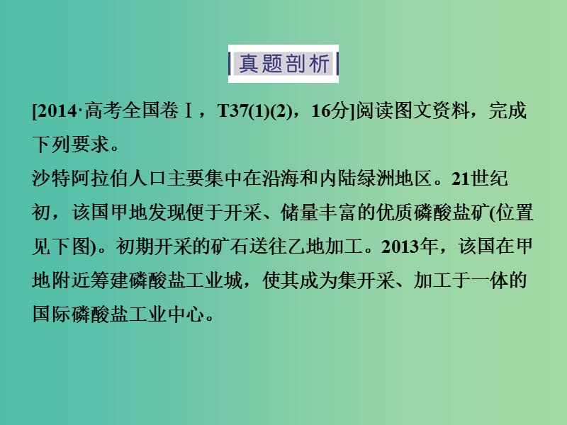 高考地理二轮复习 第一部分 专题突破篇 八 人类的生产活动 第2讲 工业课件.ppt_第3页