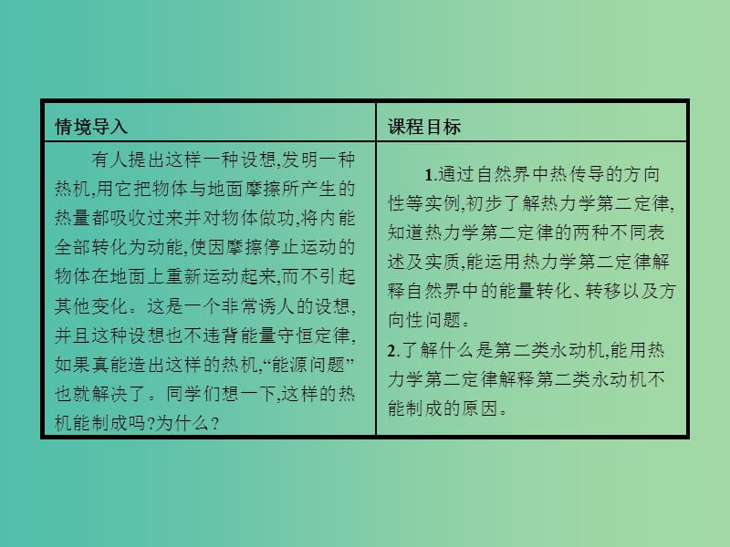 高中物理 第十章 热力学定律 4 热力学第二定律课件 新人教版选修3-3.ppt_第2页