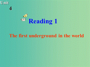 高中英語 Unit4 Public transport Reading1課件 牛津譯林版選修7.ppt