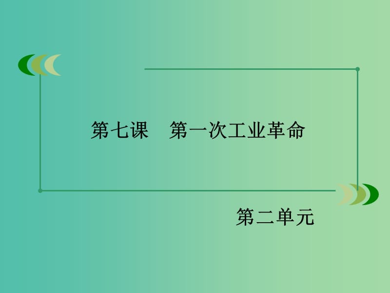 高中历史 第二单元 第7课 第一次工业革命课件 新人教版必修2.ppt_第3页