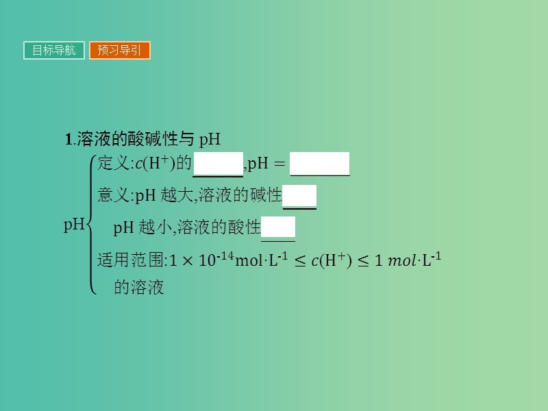 高中化学 3.2 pH的计算（第2课时）课件 新人教版选修4.ppt_第3页