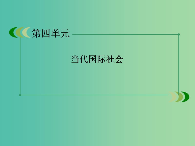 高中政治 8.1国际社会的主要成员 主权国家和国际组织课件2 新人教版必修2.ppt_第1页