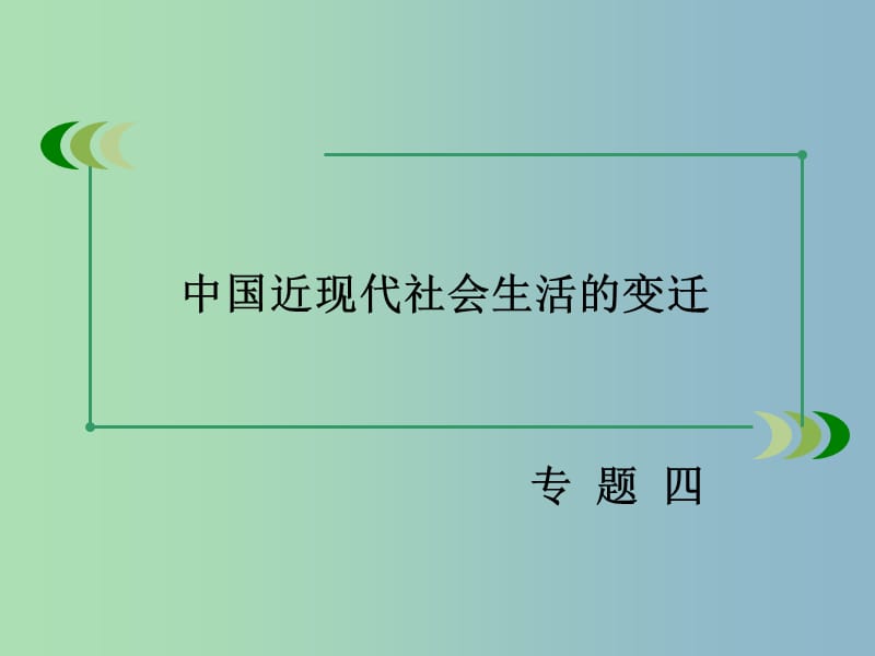 高中历史 专题四 单元整合课件 人民版必修2.ppt_第2页