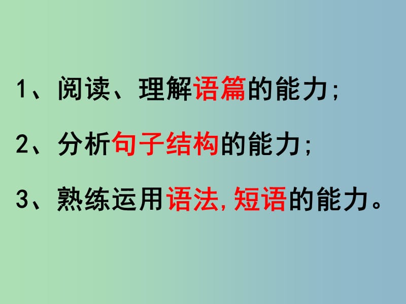 2019版高考英语 语法知识填空复习课件.ppt_第2页