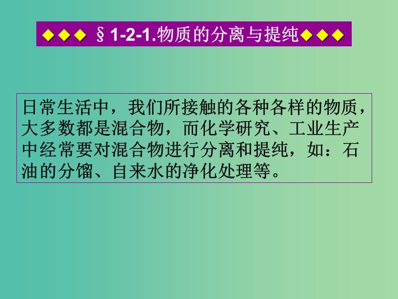 高中化学 1.2.1 物质的分离与提纯课件 苏教版必修1.ppt_第3页