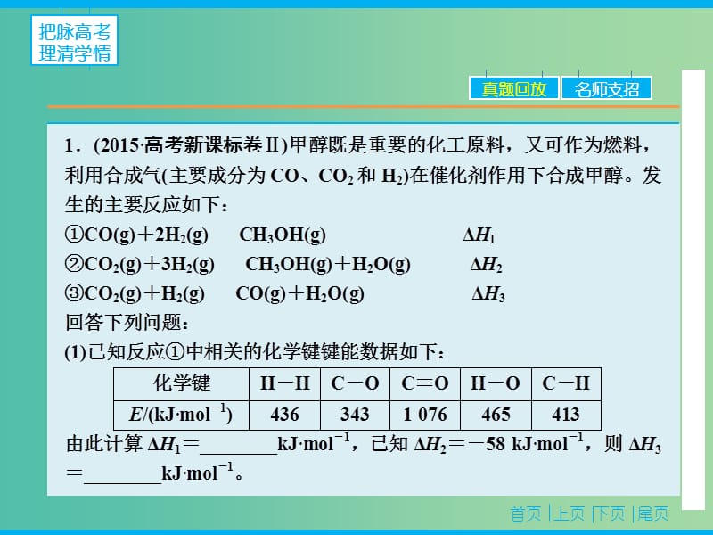 高三化学二轮复习 第1部分 专题6 化学平衡课件.ppt_第3页