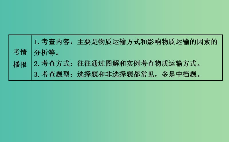 高三生物第一轮复习 第4章 第3节 物质跨膜运输的方式课件 新人教版必修1.ppt_第3页