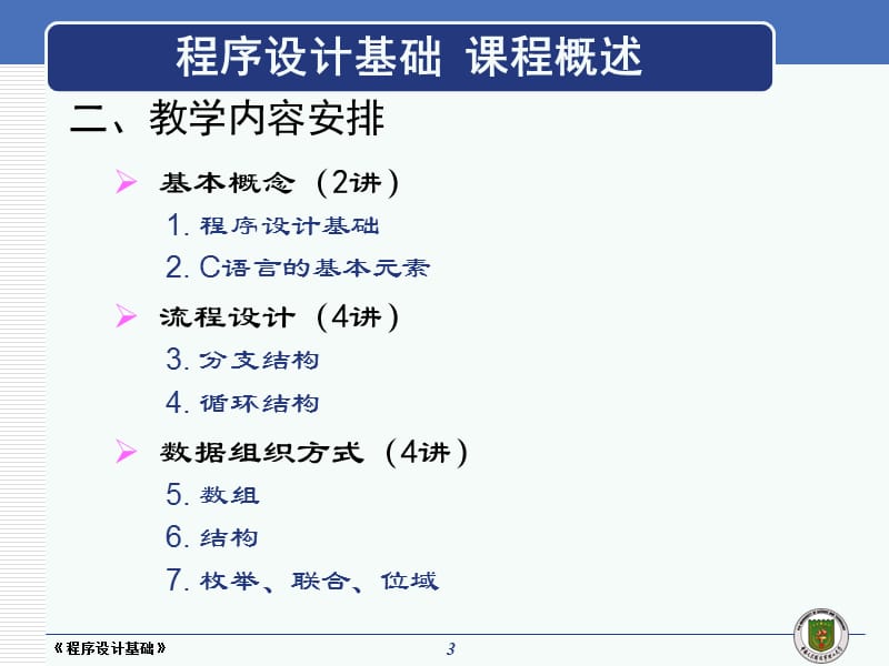 《程序设计基础》C语言基础.ppt_第3页