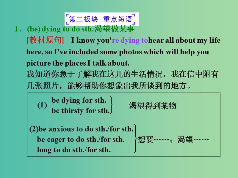 高二英语 Book7 Unit4 phrases and sentences课件.ppt_第2页