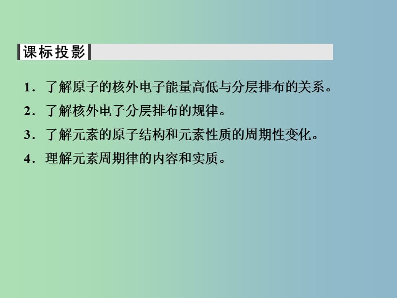 高中化学 1.2.1原子核外电子的排布　元素周期律课件 新人教版必修2.ppt_第2页