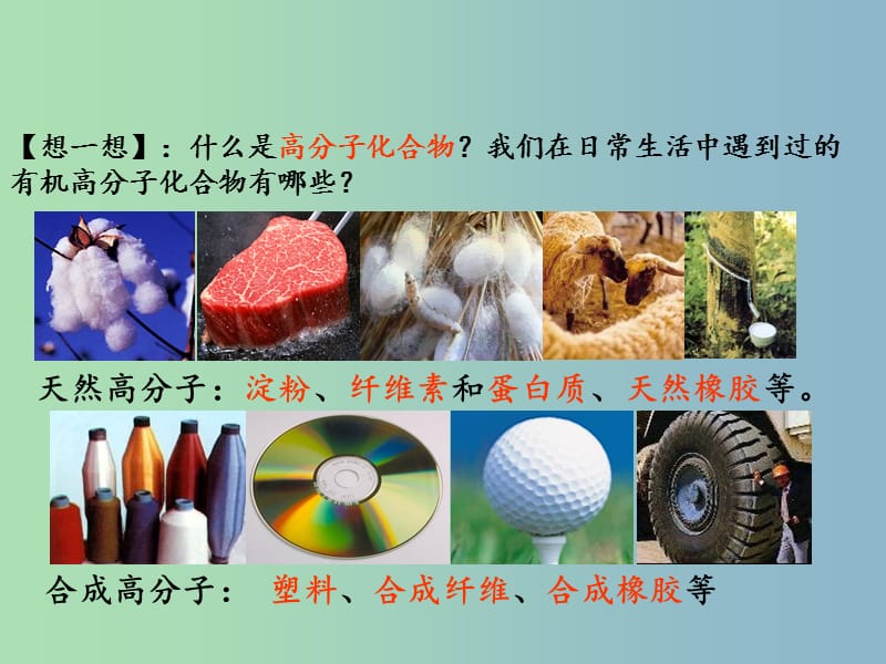 高中化学第五章进入合成有机高分子化合物的时代5.1.1合成高分子化合物的基本方法1课件新人教版.ppt_第3页