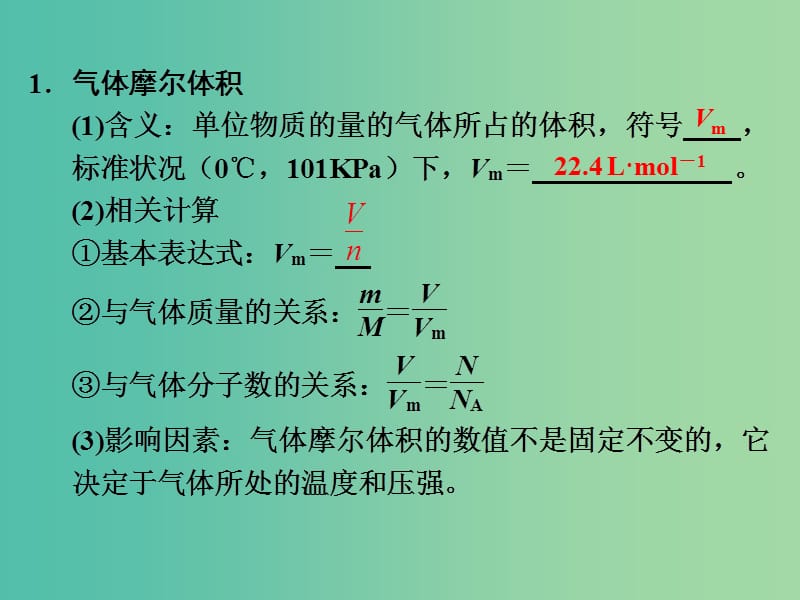 高考化学一轮复习 1.2考点强化 气体摩尔体积与阿伏加德罗定律课件 (2).ppt_第3页