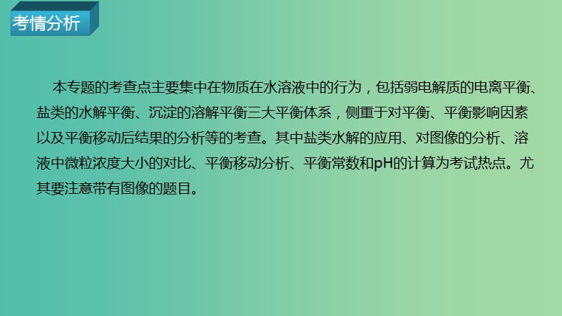 高考化学二轮复习专题突破电解质溶液课件.ppt_第3页