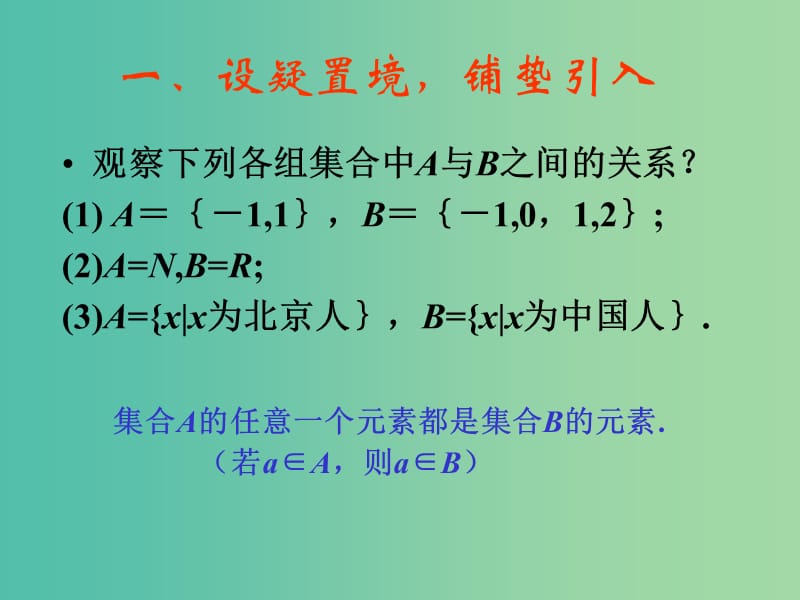 高中数学 1.1.2　集合间的基本关系课件 新人教A版必修1 .ppt_第3页