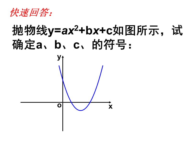 二次函数图像与a,b,c的关系.ppt_第1页