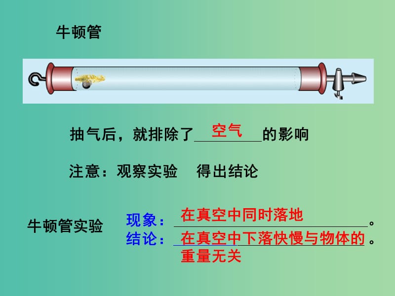 高中物理 2.5自由落体运动课件 新人教版必修1.ppt_第2页