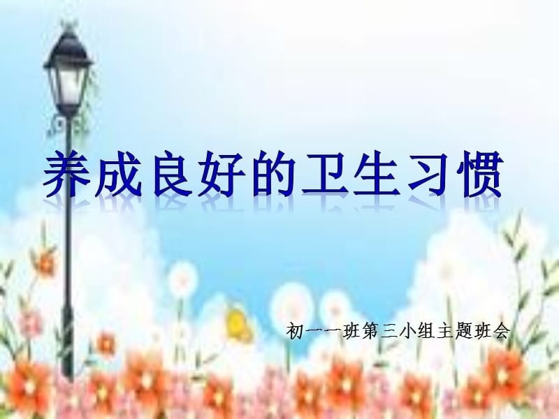 《养成良好的卫生习惯》主题班会ppt课件.ppt_第2页