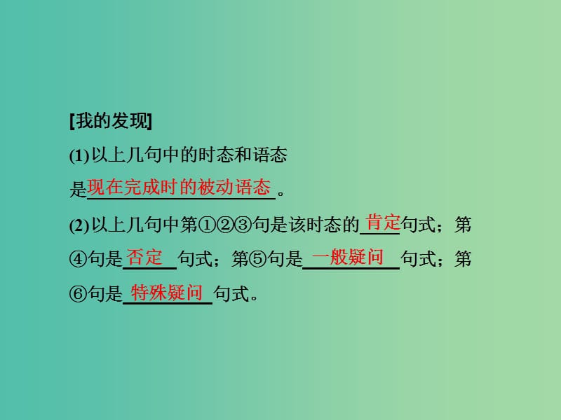 高中英语Unit3ComputersSectionⅢGrammar-现在完成时的被动语态课件新人教版.ppt_第3页