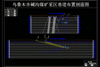 烏魯木齊堿溝煤礦0.9Mt新井設(shè)計(jì)【含CAD圖紙+文檔】